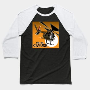 OH-6A Cayuse helicopter Baseball T-Shirt